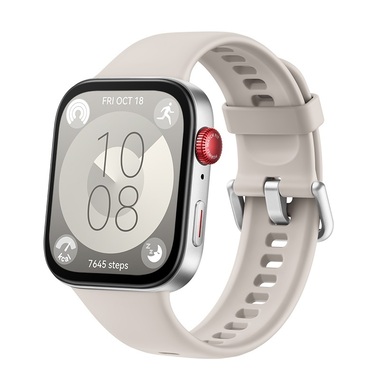 HUAWEI Watch Fit 3 Fluoroelastomer Strap Moon White