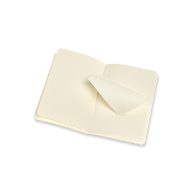 MOLESKINE Cahier 2x 14x1.1x9cm 620589 en blanc, coral/marine, 80 p.