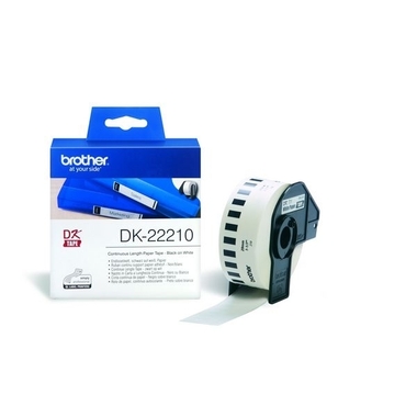 PTOUCH Support pap.cont. 29mmx30.48m DK-22210 QL-500/550 papier rouleau
