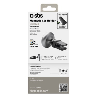 Support magnétique universel avec clip réglable