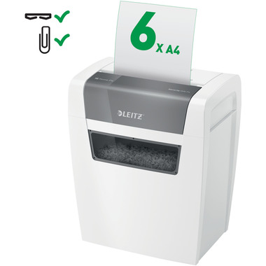 LEITZ Destructeur documents IQ 80340000 Home, P-4, 15lt