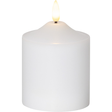 STAR TRADING Candela a LED Flamme 12cm 12.064-07 bianco