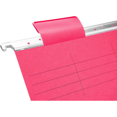 BIELLA Klarsichthülsen 60x30mm 27360240U rosa 25 Stück
