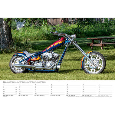 ALPHA EDITION Bildkalender 2025 509424 Harleys ML 42x29.7cm