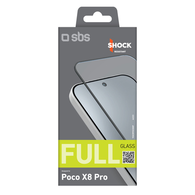 Protective glass film for Poco X8 Pro | SBS