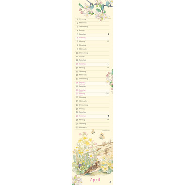 HEYE Edith Holden Natur 2025 1405+25 DE 11x49cm