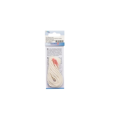 GLOREX Kerzendocht-Set 100cm 686201 Gr. 7,14,16