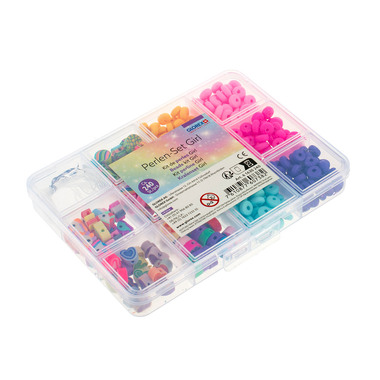 GLOREX Perlen-Set Girl 61630240 assortiert 240 Stück