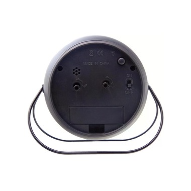 NeXtime Sveglia Classica Bubble Nero