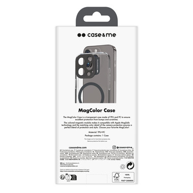 Hülle kompatibel mit MagSafe für iPhone 15 Pro Max | case&me