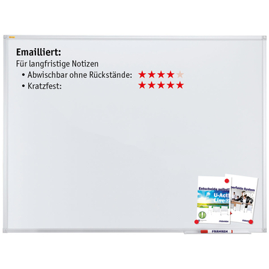 FRANKEN Whiteboard SC2202SB X-tra!Line emailliert 60x90cm