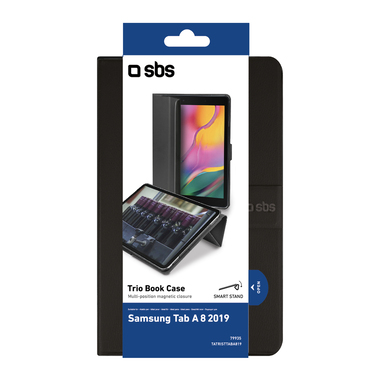 SBS Book Case with stand for Samsung Galaxy Tab A 8 2019