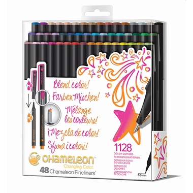CHAMELEON Fineliner Set 0.3mm FL4801 48 colori Bold