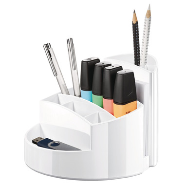HAN Organizer RONDO 5.65 bianco 9 scomp.