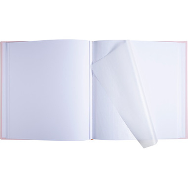 EXACOMPTA Fotoalbum Ellipse 29x32cm 16264E rosa 60 Seiten