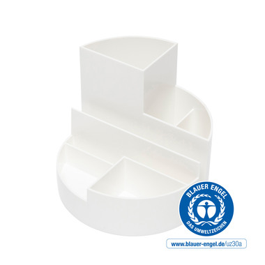 MAUL Stifteköcher Recycle 4117602.ECO 6 Fächer, bianco