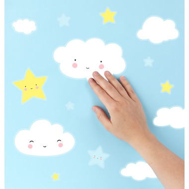 ALLC Wand Sticker WSCLWH07 Wolke 350x500 mm