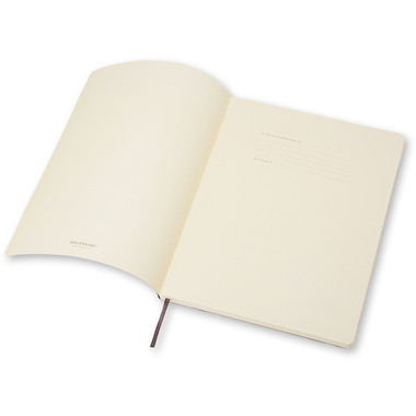 MOLESKINE Carnet Soft XL 724-7 quadrillé noir