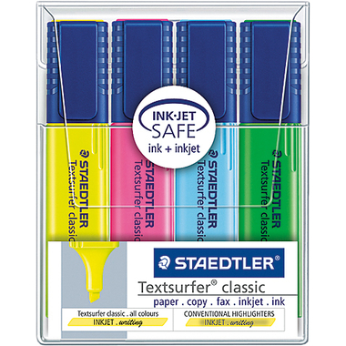 STAEDTLER Textsurfer Classic 364WP4 4 Farben ass.