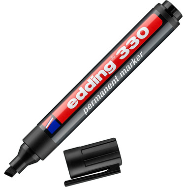EDDING Permanent Marker 330 1-5mm 330-001 schwarz