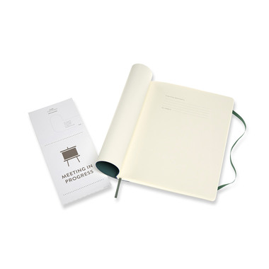 MOLESKINE Notizbuch Pro 25x1,3x19cm 620848 waldgrün, 192 Seiten