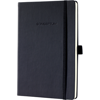 CONCEPTUM Carnet HC A5 CO109 black, Dot-Lineatur, 194 p.