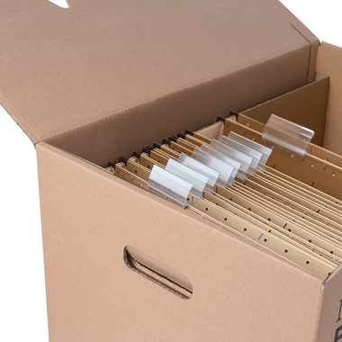 Insert for hanging files for modular moving box medium 553x29x289mm