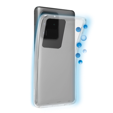 Coque souple, transparente et anti - microbes pour Samsung Galaxy S20 Ultra