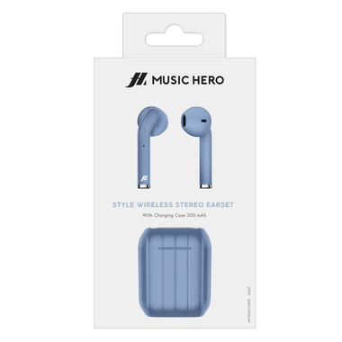 Distinguiti con gli auricolari Style Twin semi in-ear e connettili ai tuoi dispositivi con un semplice gesto.