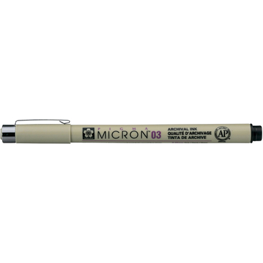 SAKURA Fineliner Pigma Micron 0,35mm XSDK0349 schwarz