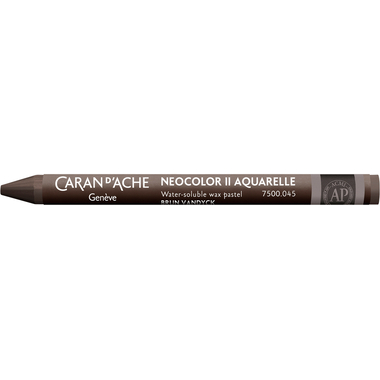 CARAN D'ACHE Pastelli a cera Neocolor II 7500.045 marrone vandyck