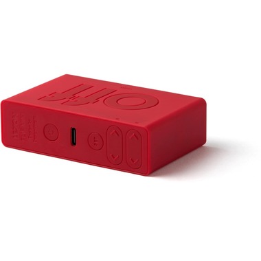 Lexon Sveglia Digitale Flip Mini Rossa