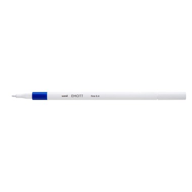 UNI-BALL Fineliner Emott 0.4mm PEM-SY_33_BLUE bleu