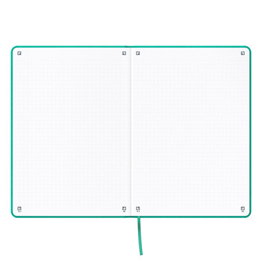 OXFORD Signature Notizbuch 400154948 A5, dotted 80 Blatt, türkis