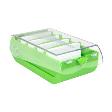 BIELLA Karteikartenbox Bunny A7 20879130U grün 13.2x8.5x25cm