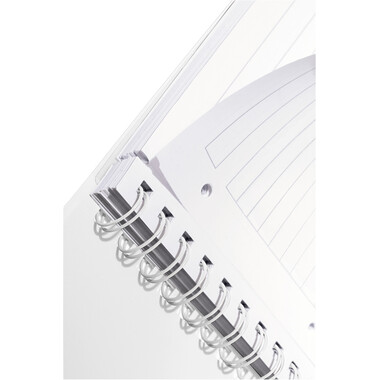 LEITZ Libre spirale WOW PP A5 46390062 violet 80 flls.