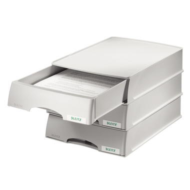 LEITZ Briefkorb-Schublade Plus A4 52100085 grau