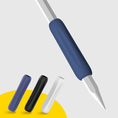 The 3 coloured grip holders guarantee a non-slip and ergonomic grip to make the most of your Apple Pencil