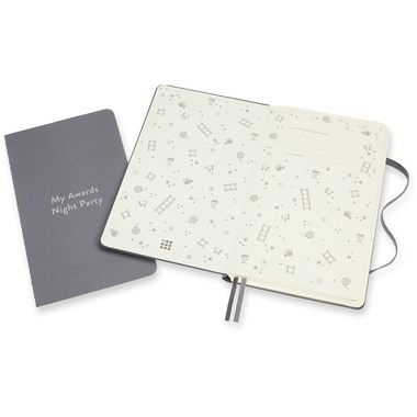 MOLESKINE Themen Notizbuch Film & TV A5 853551 dunkelgrau, 400 Seiten