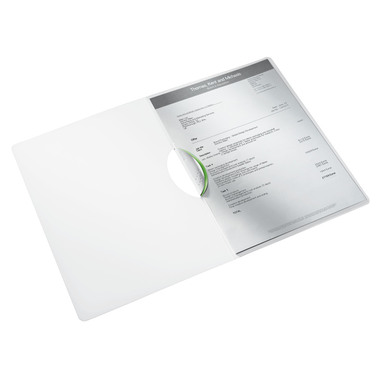LEITZ Chiusura a fermaglio WOW A4 41850054 verde 30 fogli
