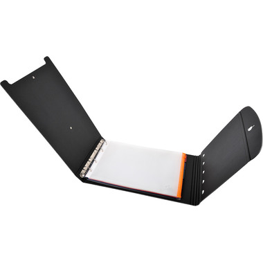EXACOMPTA Racc. anelli Exashow 4cm 56234E 4 anelli nero A4 hoch