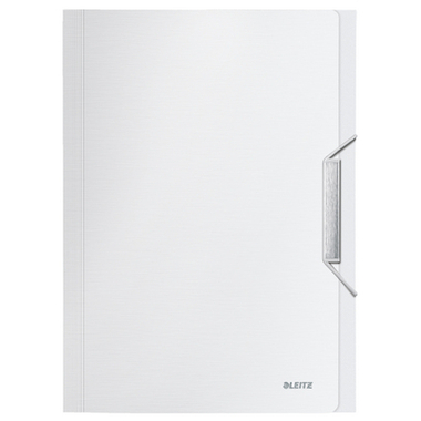 LEITZ Ordnungsmappe Style PP A4 39570004 weiss 6 Fächer, 200 Blatt