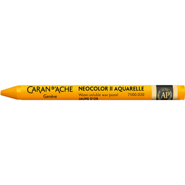 CARAN D'ACHE Pastelli a cera Neocolor II 7500.020 giallo dorato