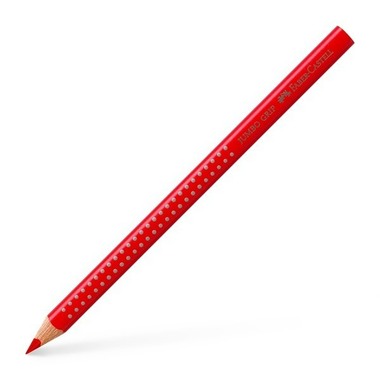 FABER-CASTELL Crayons Jumbo GRIP 110921 lumière geraniumrot