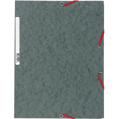 EXACOMPTA Cartellina con elastico A4 55511E grigio