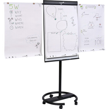 LEGAMASTER Flipchart Rundfuss 135x77cm 7-153610 SKETCH PRO