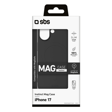 Coque compatible MagSafe pour iPhone 17 | SBS