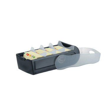 HAN Karteibox Croco A8 5.20 nero 9.7x6.7x19.1cm