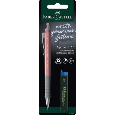 FABER-CASTELL Portemine Apollon 232799 avec mines, ass.