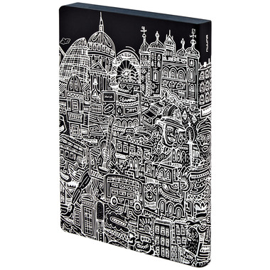 NUUNA Carnet Graphic L 52040 LONDON, 165x220, dotted